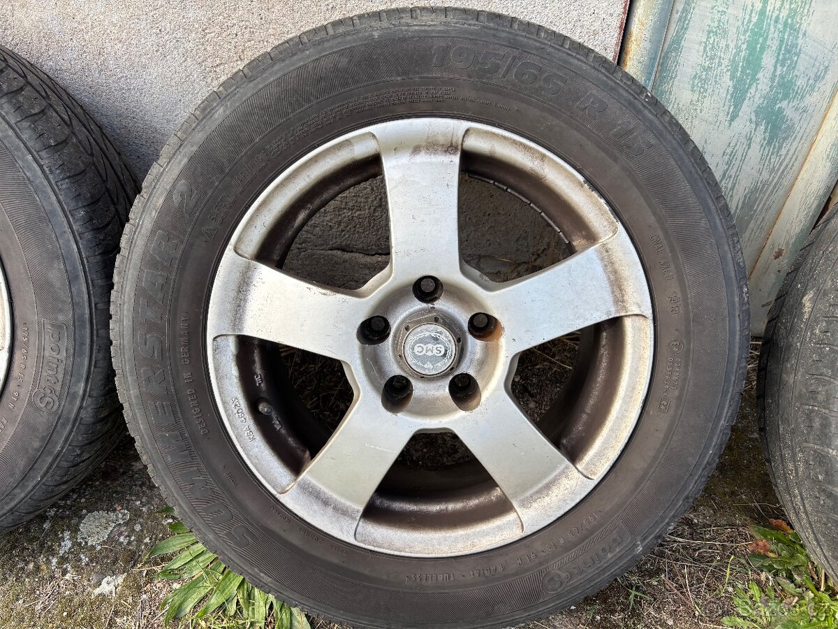 Alu kola SMC 5x110 195/65 R15 - 4