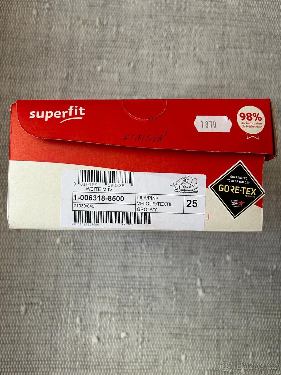 Zimní boty Superfit vel.25 - 4