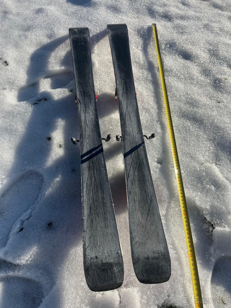 Dětské sjezdovky Dynastar s vázáním, dvoje hůlky - 4
