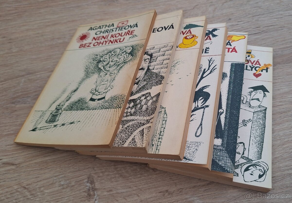 6x Agatha Christie (ilustrace Born) - 4