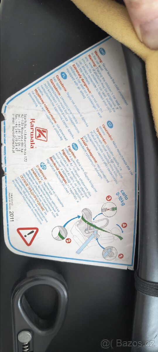 Vajíčko, autosedačka Karwala - 4