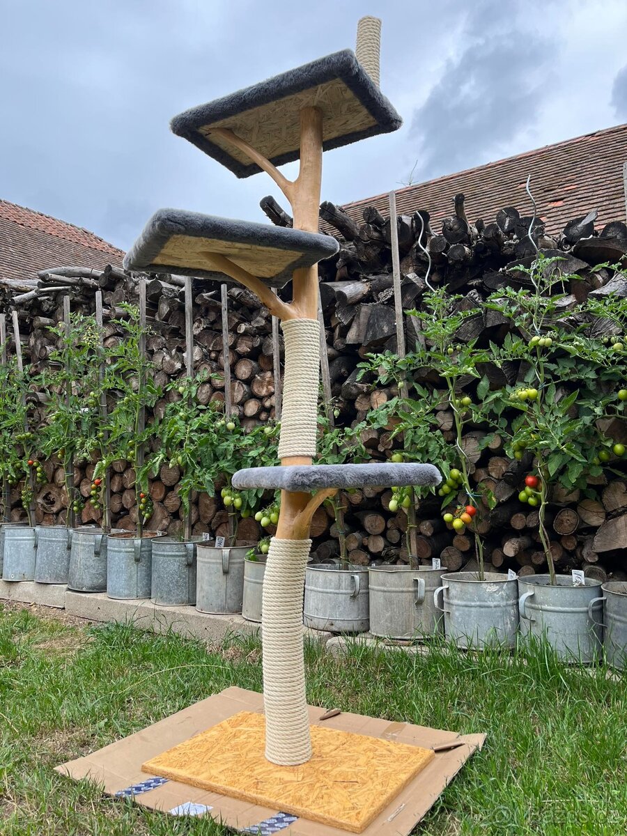 Strom pro kočky / Škrabadlo pro kočky - NOVÉ - 4