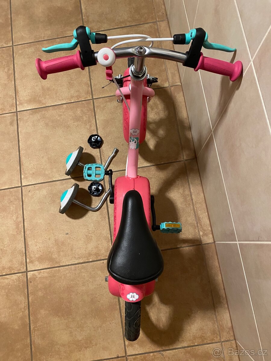 Dětské kolo Decathlon 14” krásný stav - 4