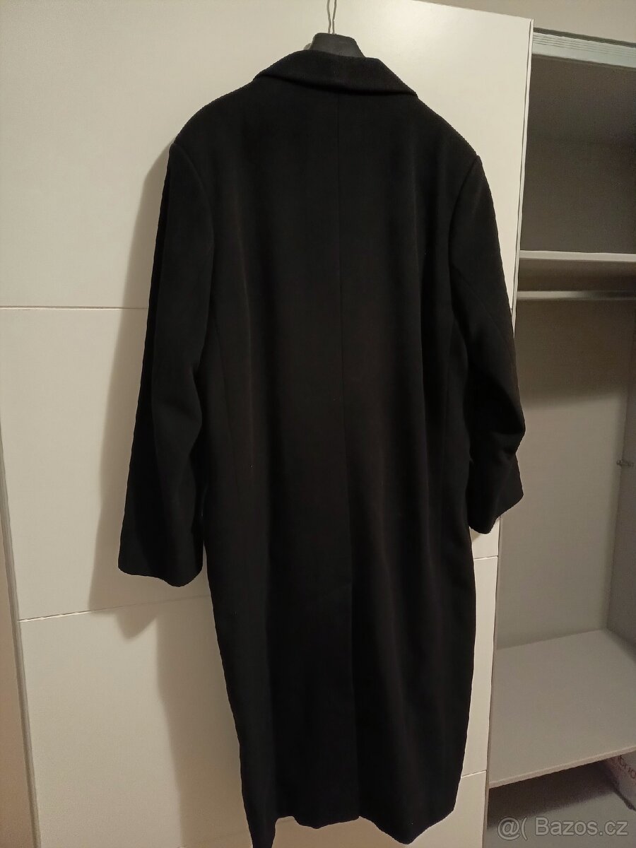 Prodám černý kabát vlněný - 4