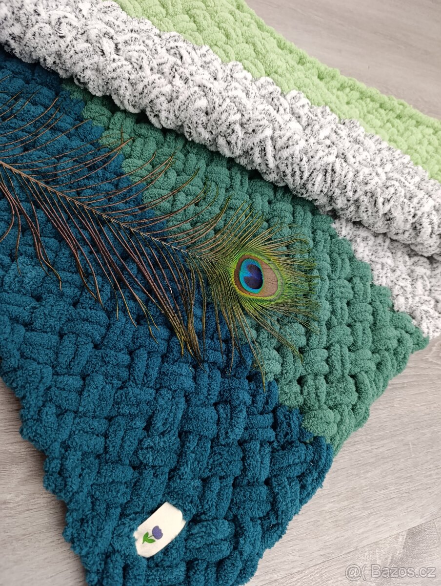 Pletená deka Alize puffy - 4