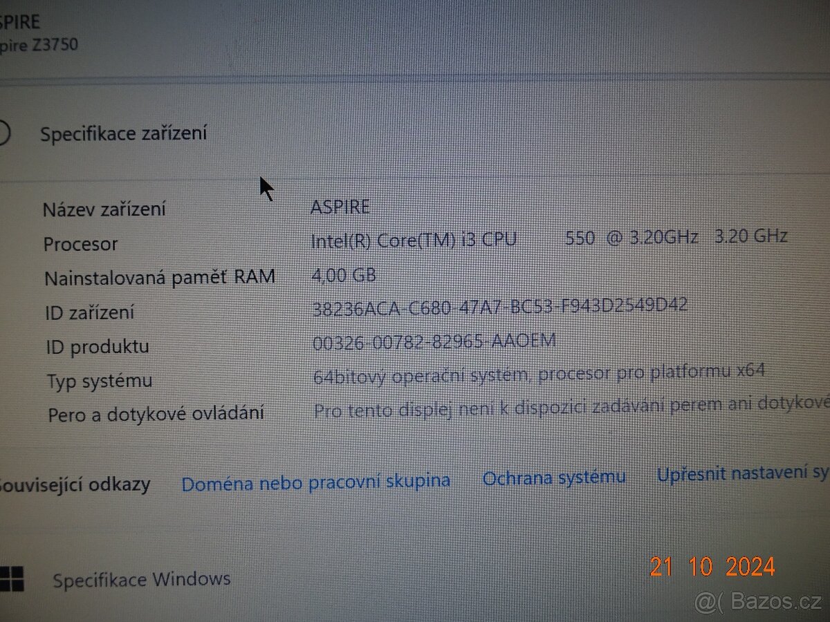 ACER ASPIRE Z3750 - 4