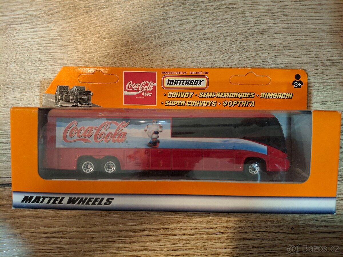 Matchbox Convoy Coca Cola, Coca Cola Bus, Autobus - 4