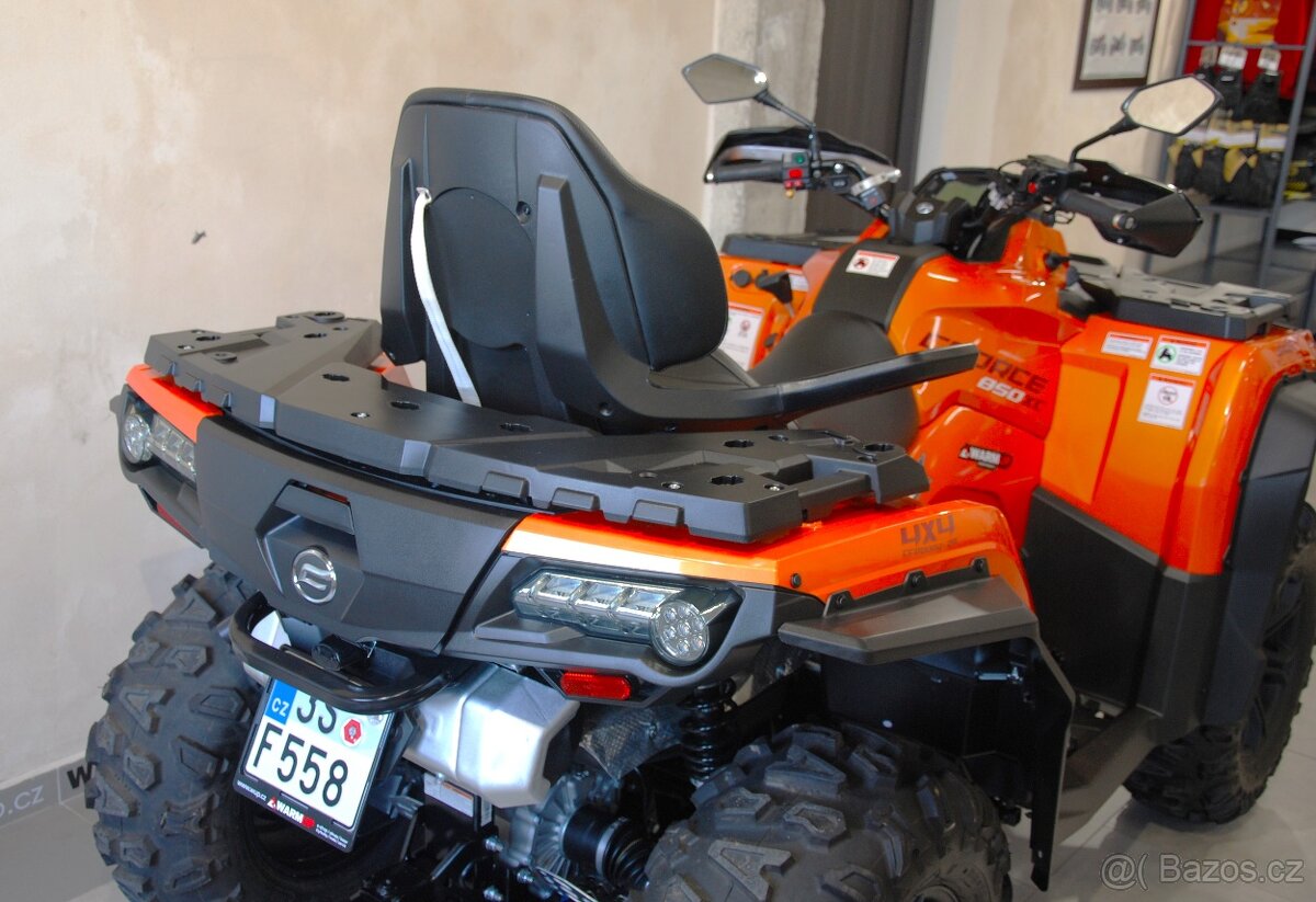 CFMOTO GladiatorX850 - 330km, ZADNÍ BOX V CENĚ