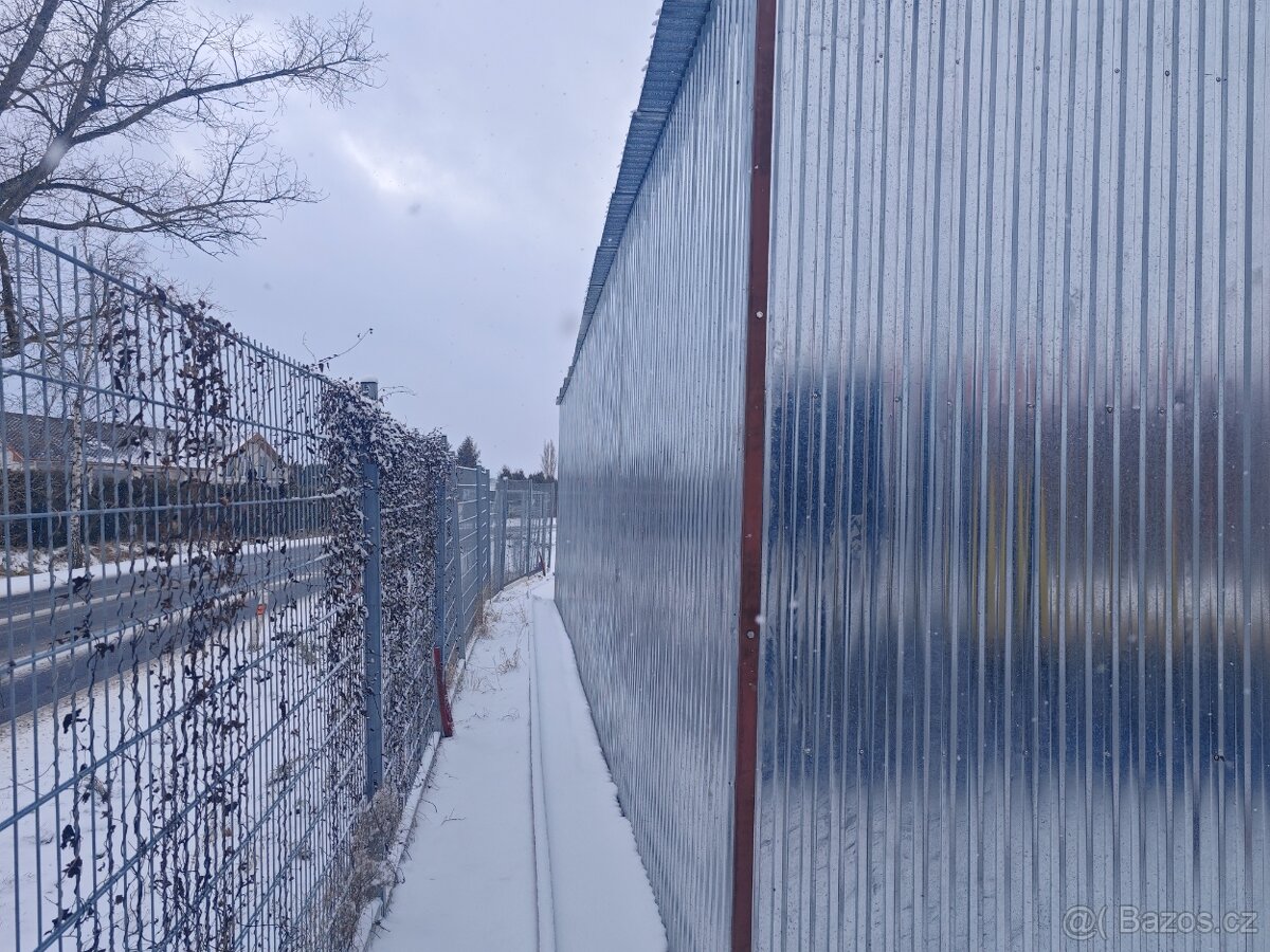 SLEVA Prodám plechovou halu,garáž, sklad 13m krát 7m - 4