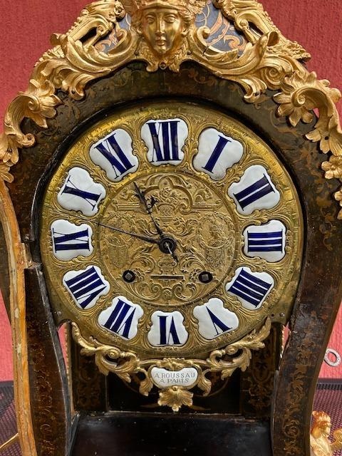 Velké 98 cm hodiny bule 18 století. - 4