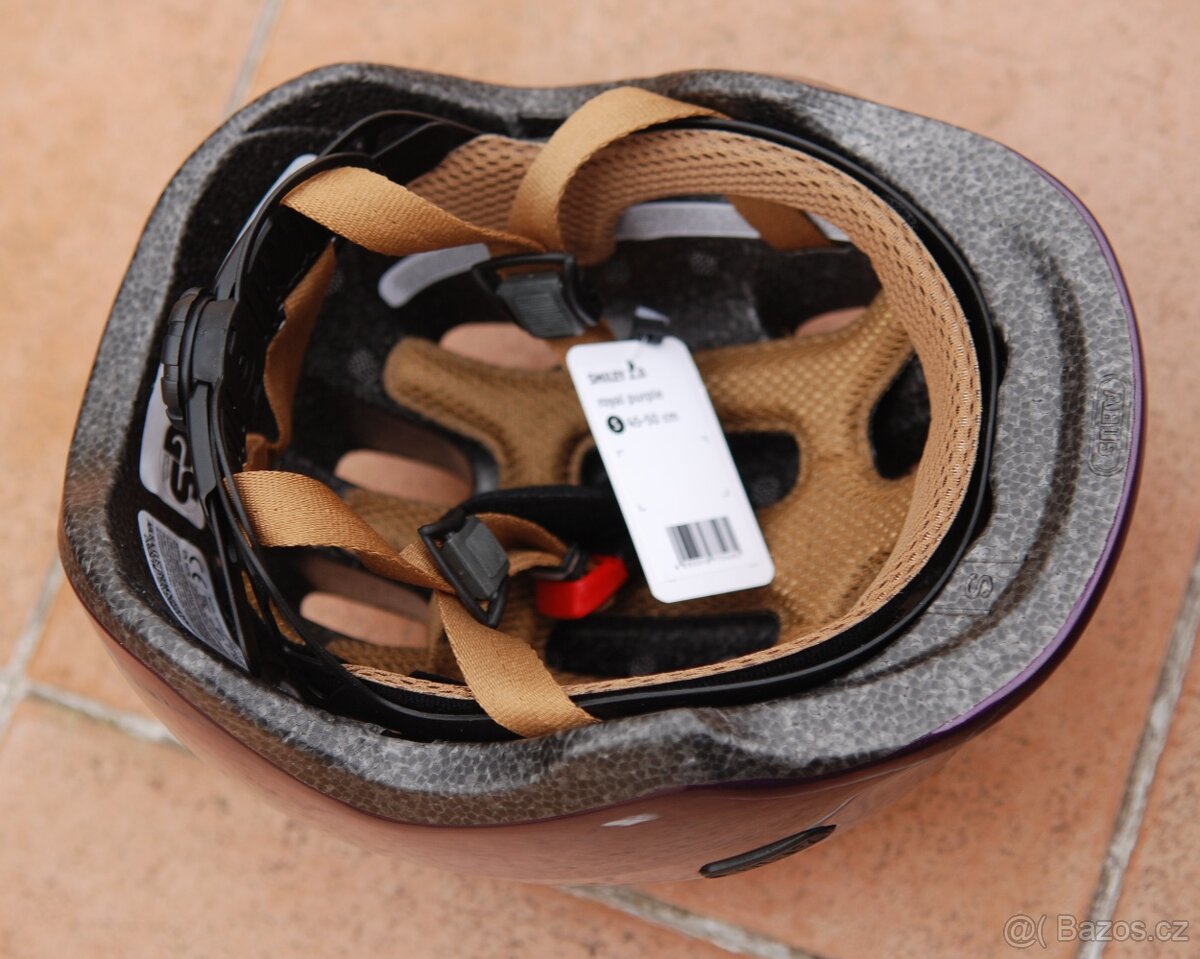 dětskou cyklistickou helmu přilbu Abus Smiley 2.0 S 45-50 p - 4