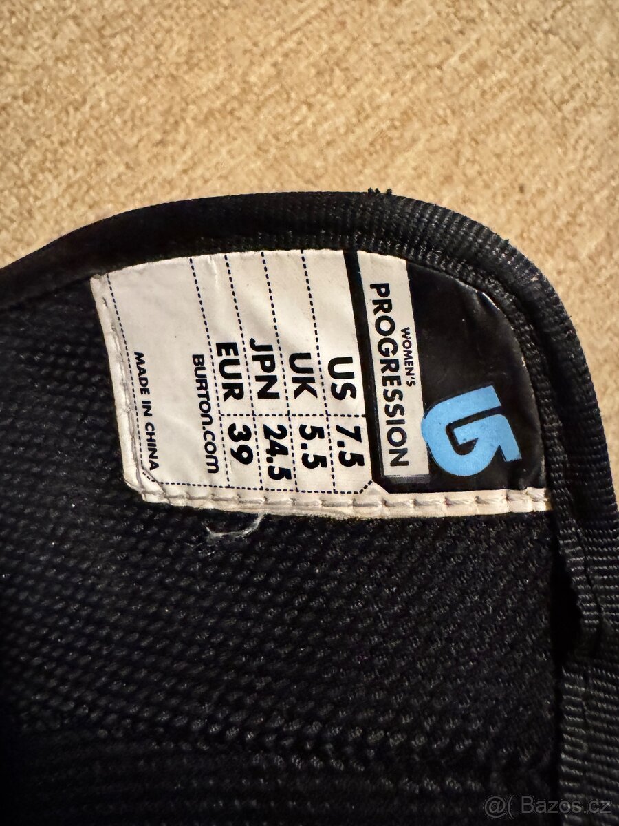 Dětský snowboard Nidecker 125 + boty Burton 39 - 4