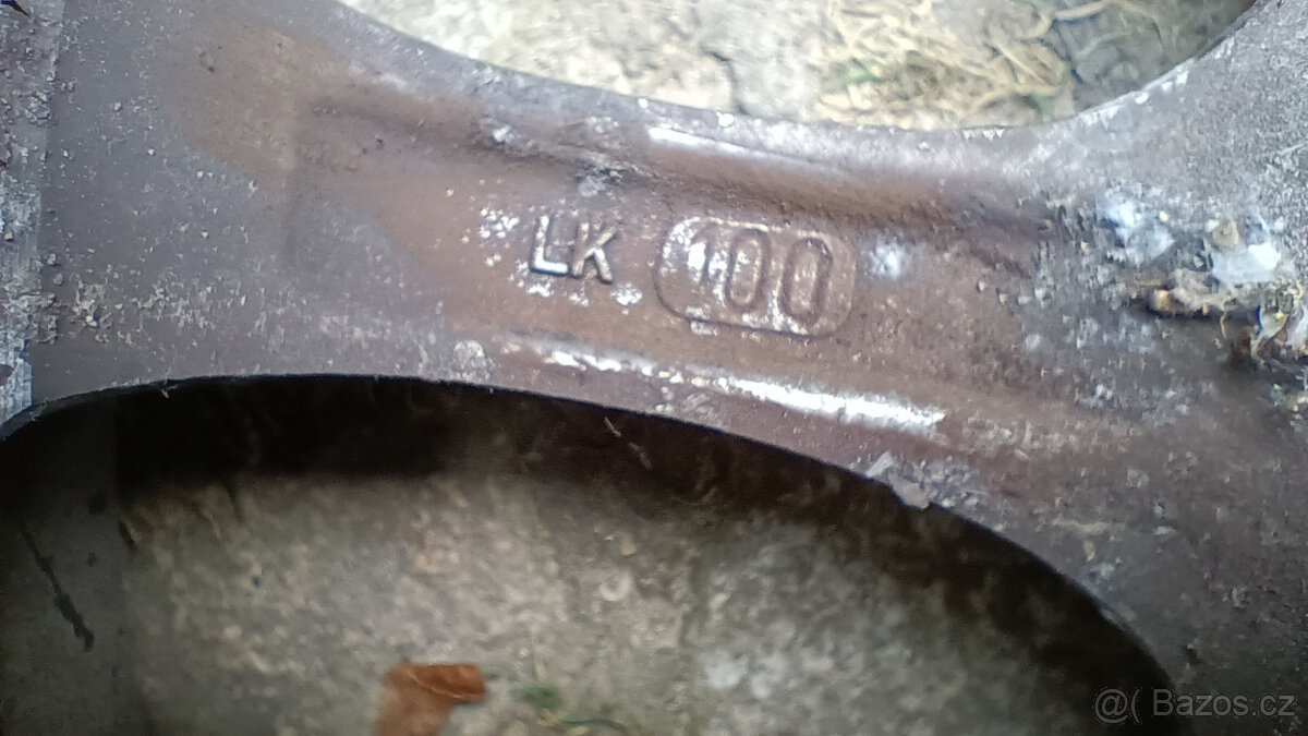 Alu kola Dezent 4x100 s pneu 195/60 R15 (#179) - 4