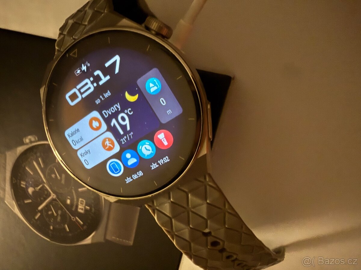 Huawei Watch GT 3 Pro 46mm titan + safír na ND - 4