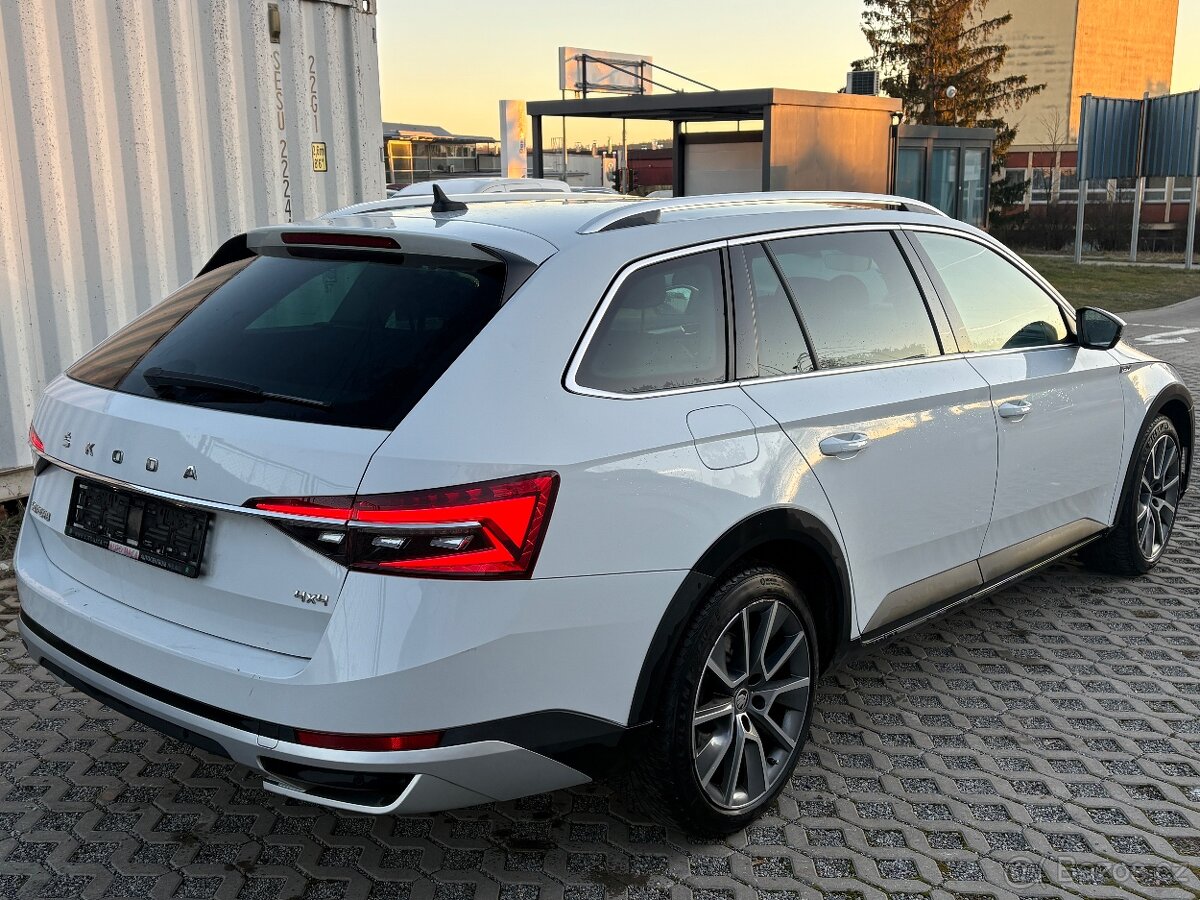 Škoda Superb Scout,2.0 TDI,Webasto,4x4,nové v CZ - 4