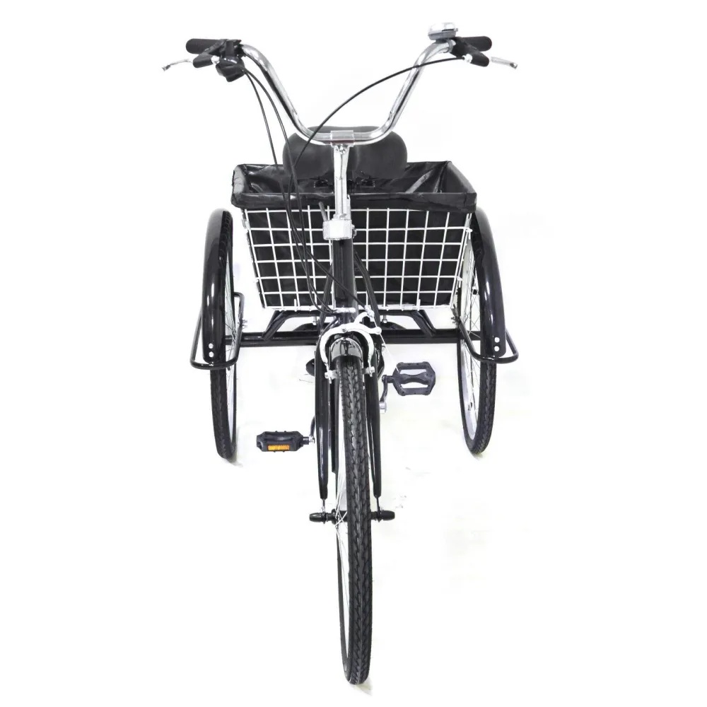 Tříkolka pro dospělé 24" s košíkem – 8 rychlost - 4