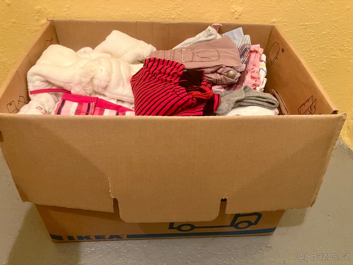 Velký set oblečení a botiček pro miminko do 1,5 roku - 4