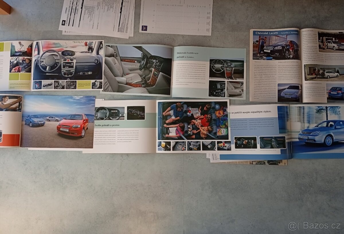Chevrolet Lacetti, Tacuma, Kalos, Evanda, Spark - prospekty - 4