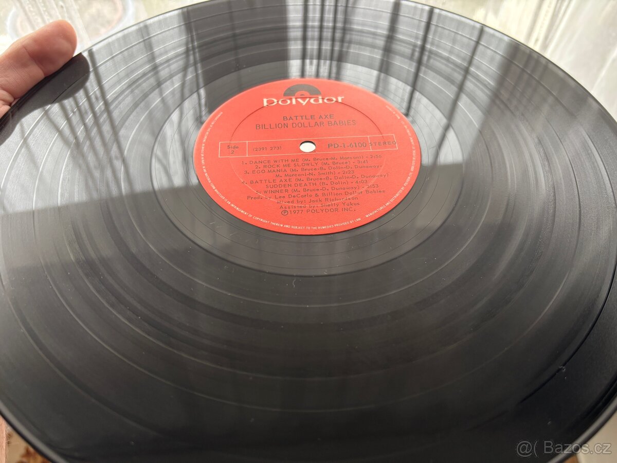 Billion Dollar baby — Battle Axe. LP - 4