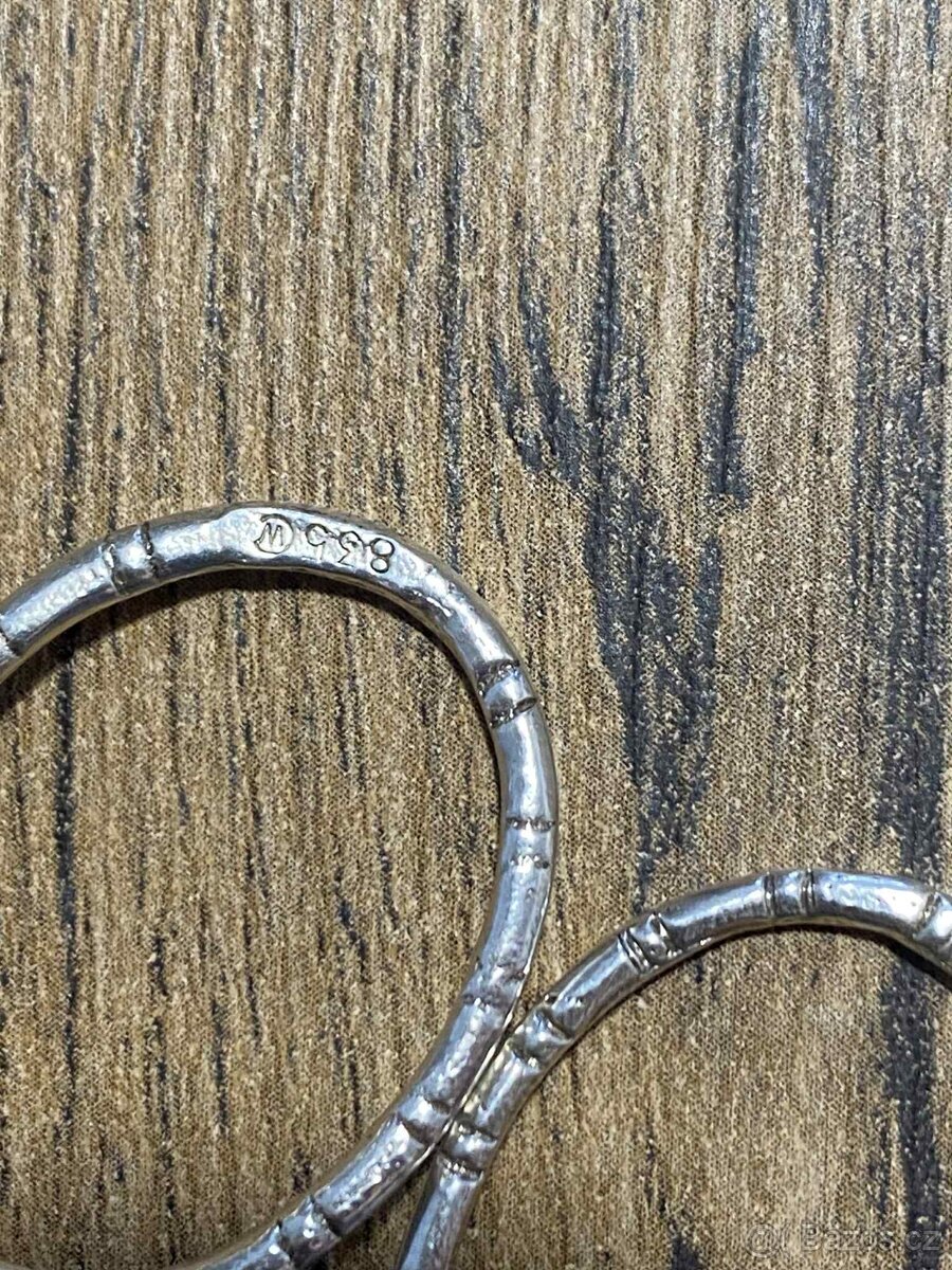 Nádherné stříbrné kleště na cukr - 4