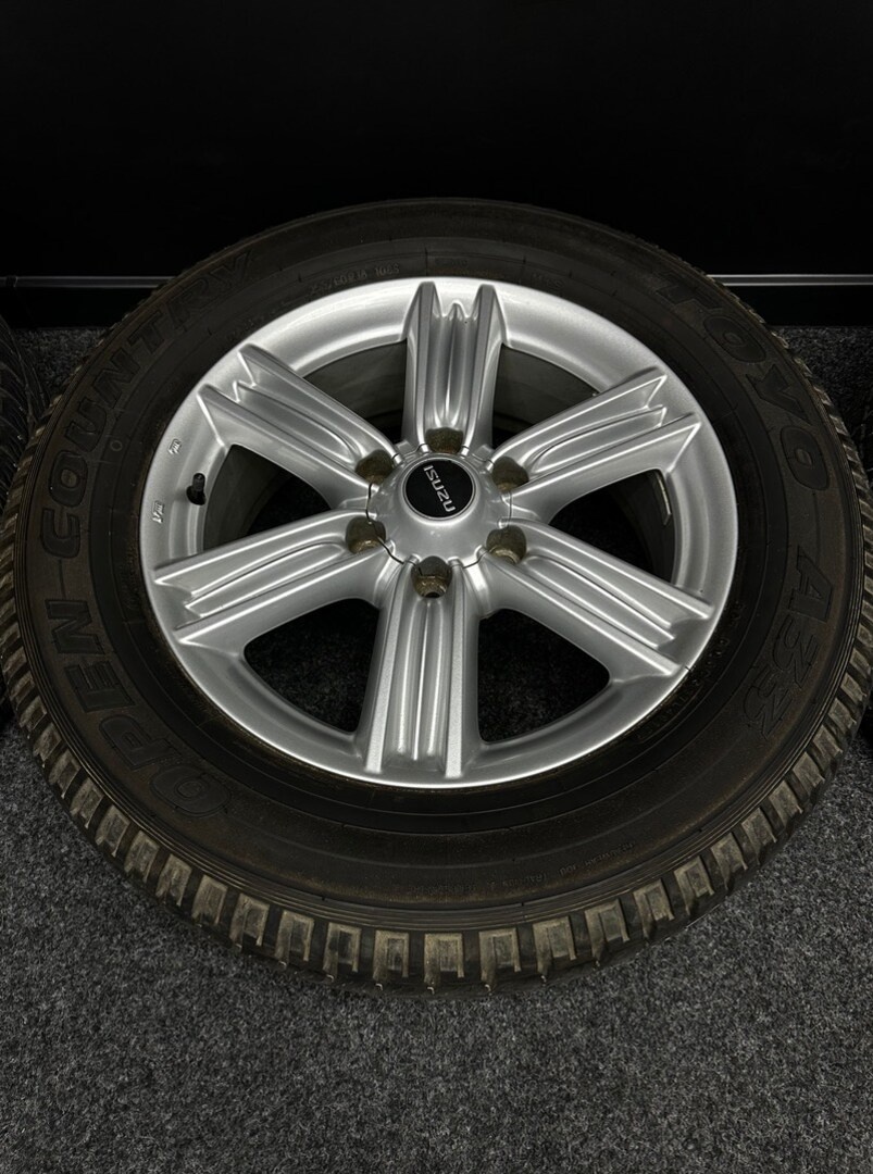 Alu Isuzu 6x139,7 18” 255/60/18 - 4