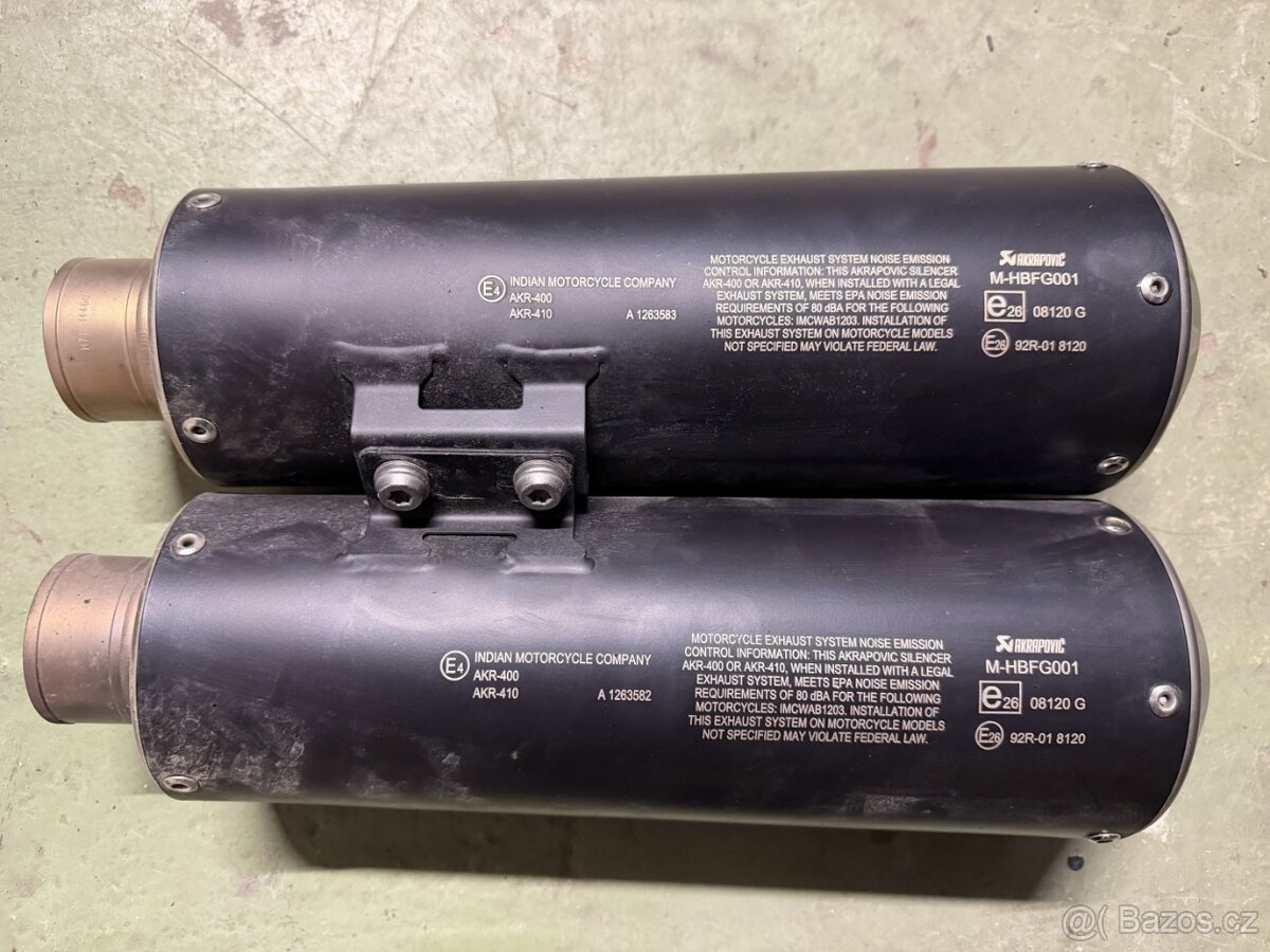 FTR 1200 Akrapovič výfuk - 4