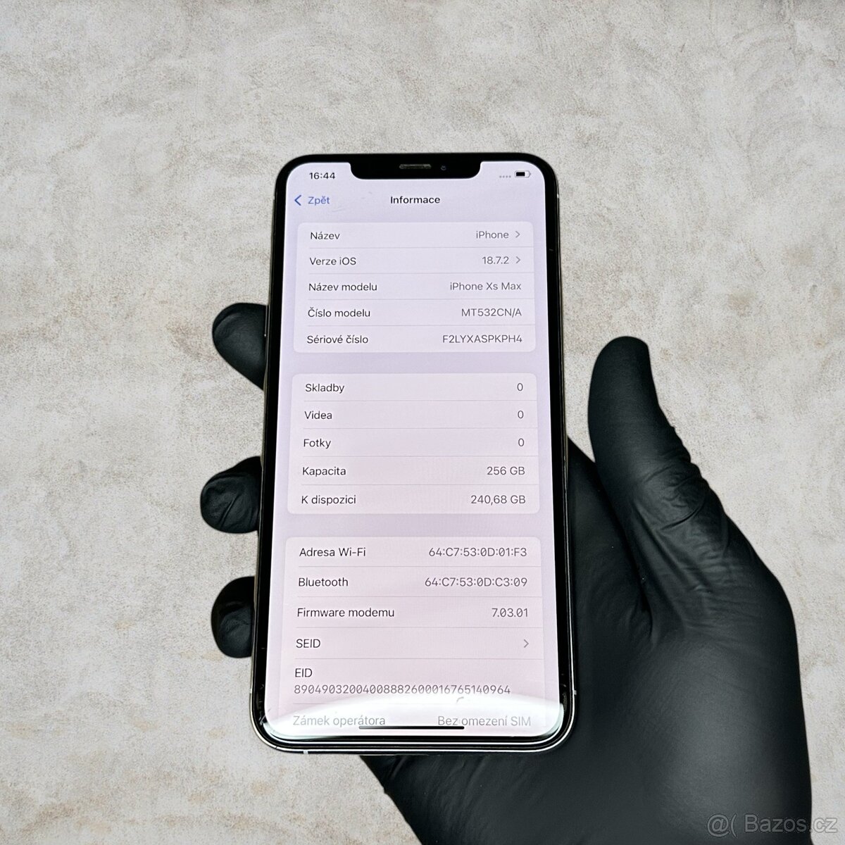 iPhone XS Max Silver 256GB ZÁRUKA - 4