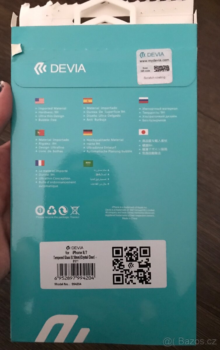 Ochranné sklo pro iPhone 7/8 - 4