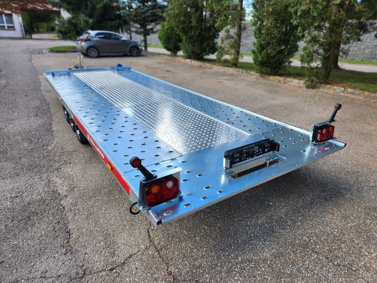 Sklopka Carkeeper model 2025, 600x212cm,3x1350kg, ALU+překl.