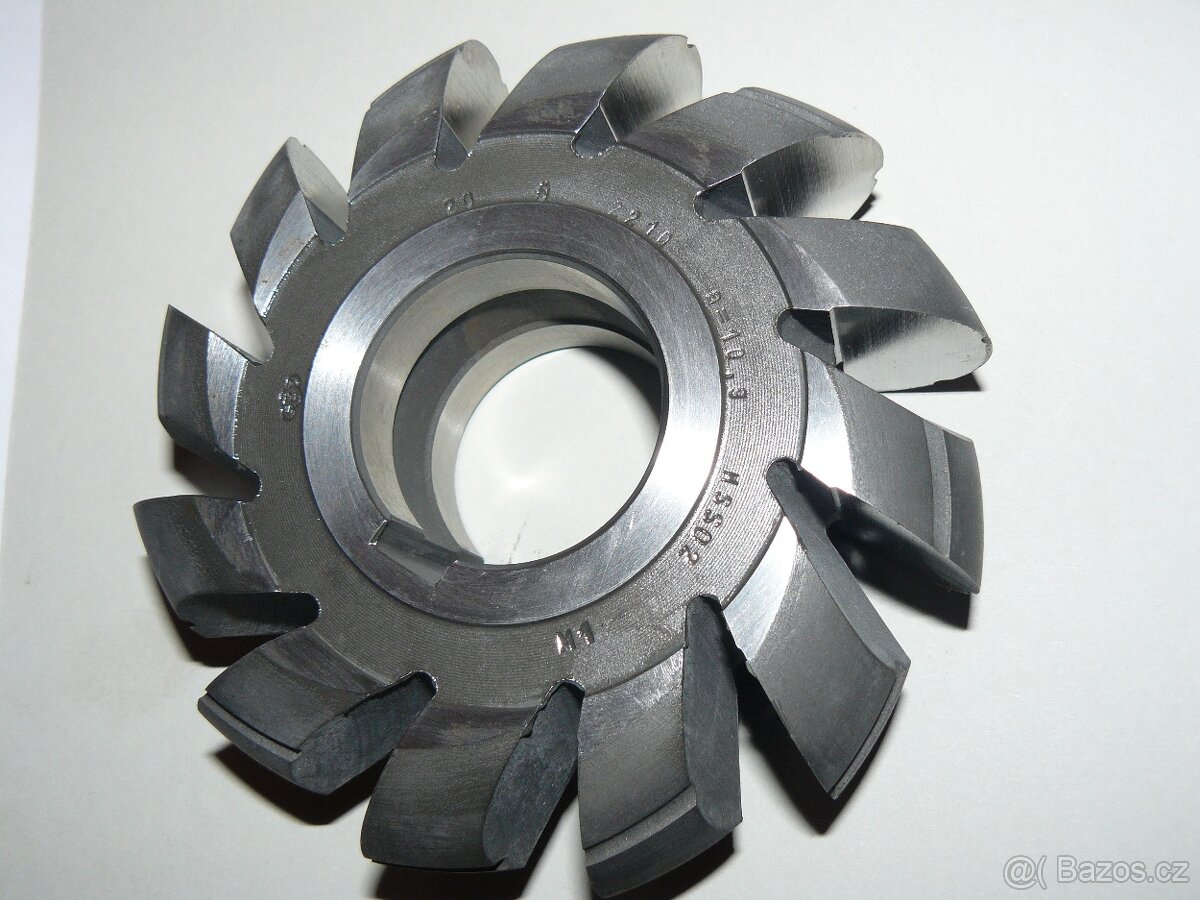 FRÉZA půlkruhová vypouklá R20/125 HSS, ČSN 222210, ČR (NOVÁ) - 4