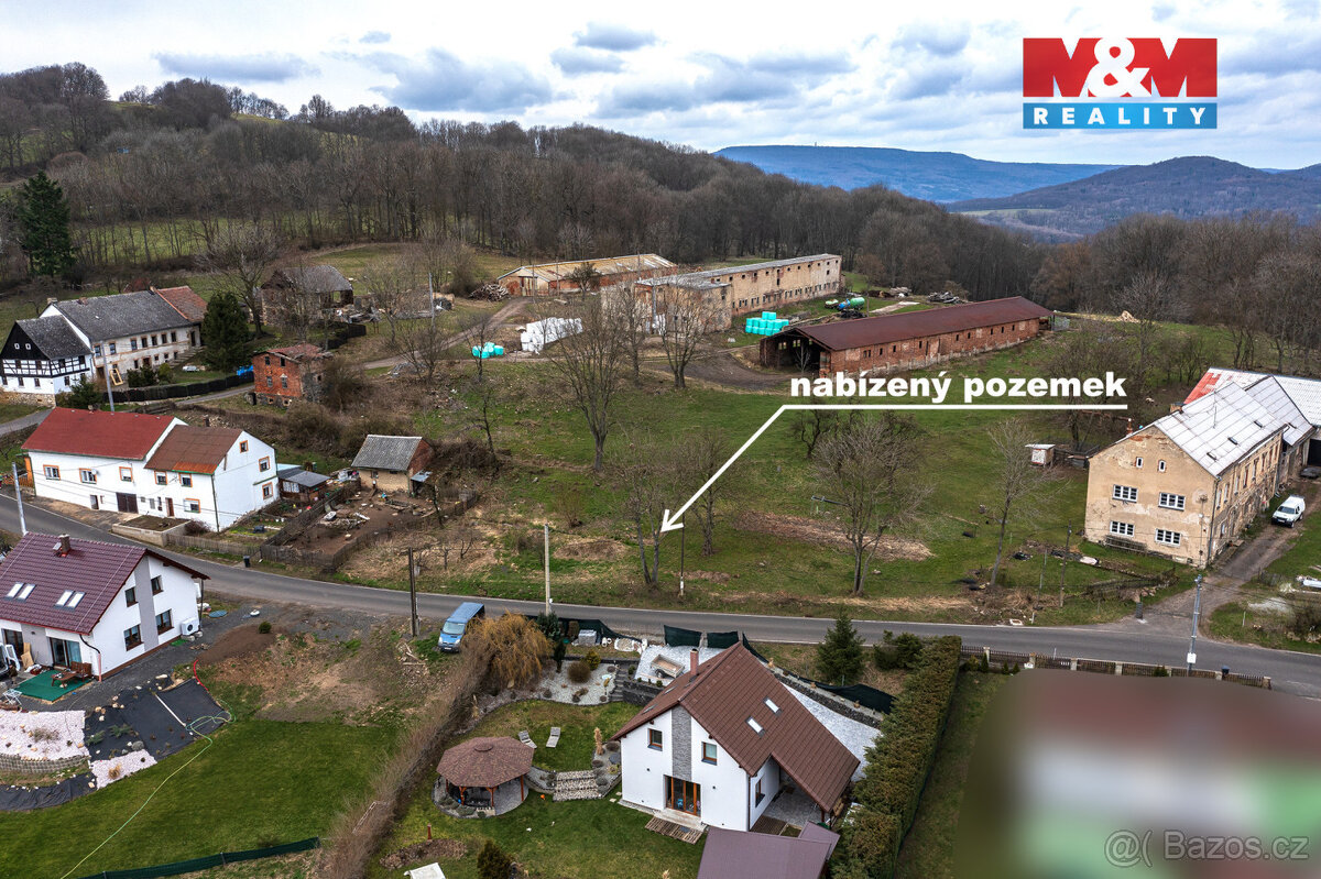 Prodej pozemku k bydlení, 1156 m², Malšovice, okr. Děčín - 4