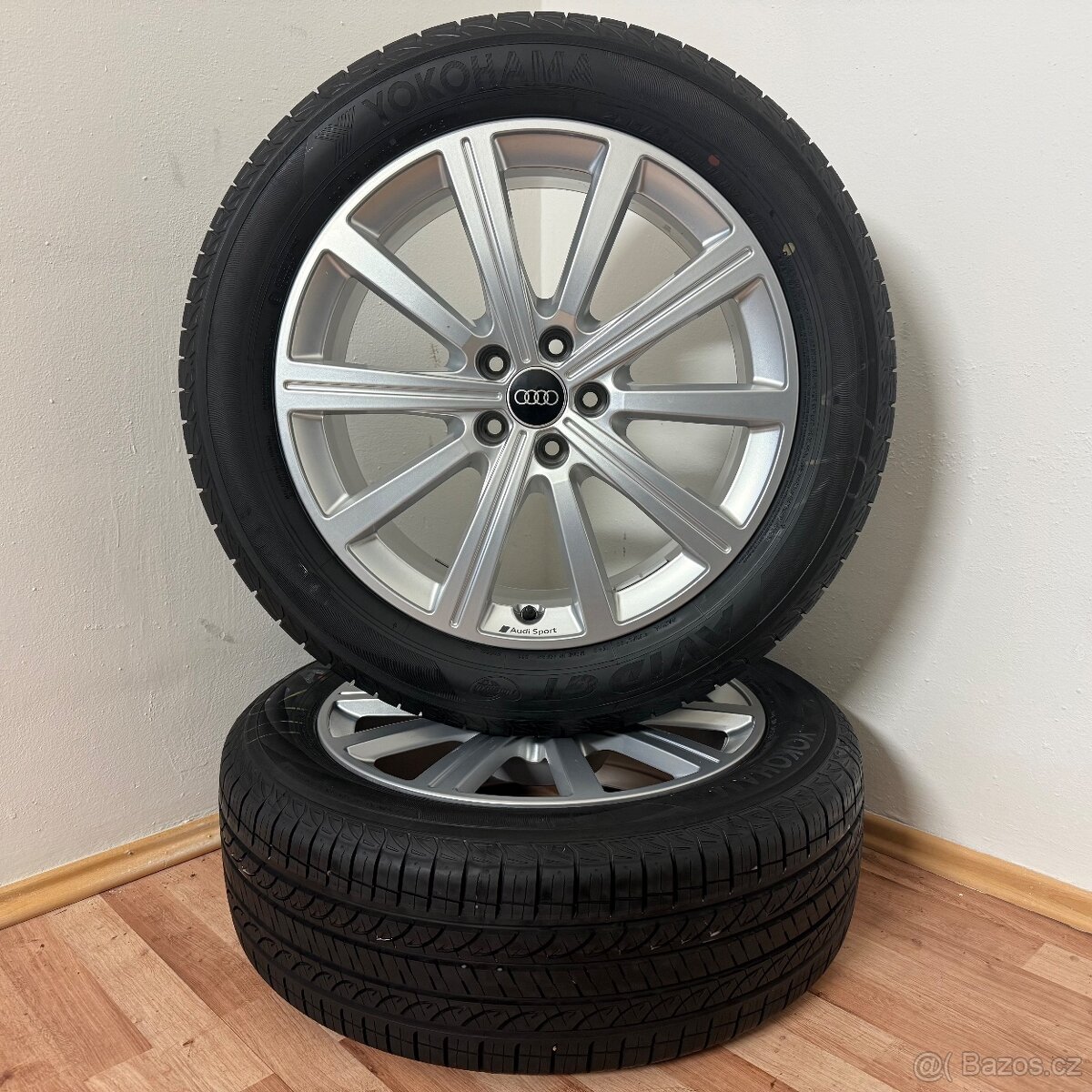 AUDI Q5 SPORT 5x112 R19 ET38+NOVÉ LETNÍ 235/55R19 - 4