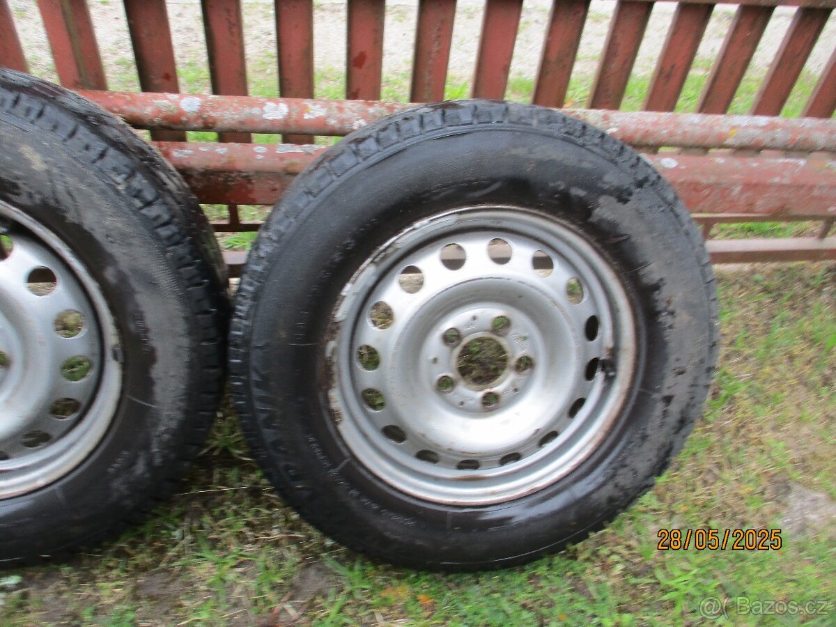 Rafky 5x118 R15 Pneu 195/70 R15 C Letn - 4