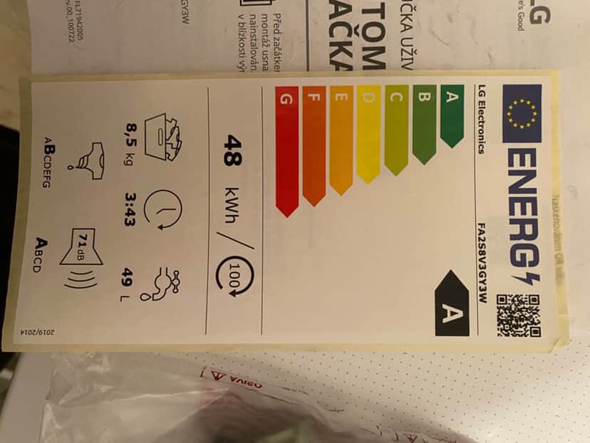 Pračka LG FA2S8V3GY3W - 4