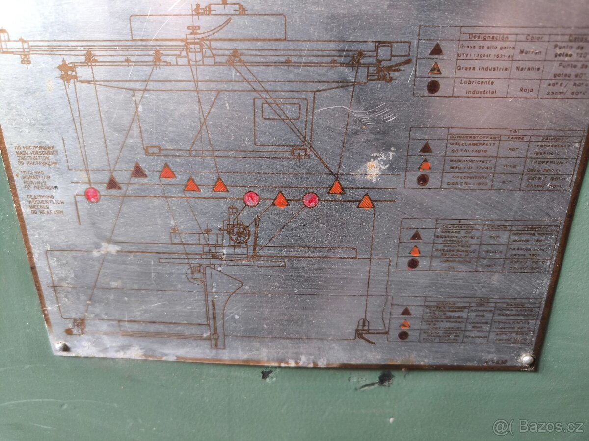 Srovnávačka 630mm - 4