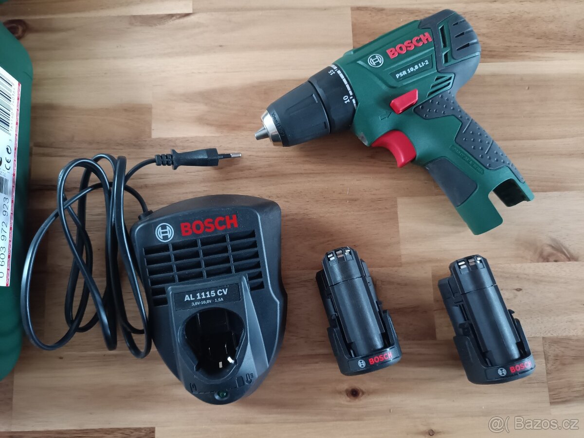 Fajnový a nový aku šroubovák Bosch PSR 10,8 LI-2 - 4