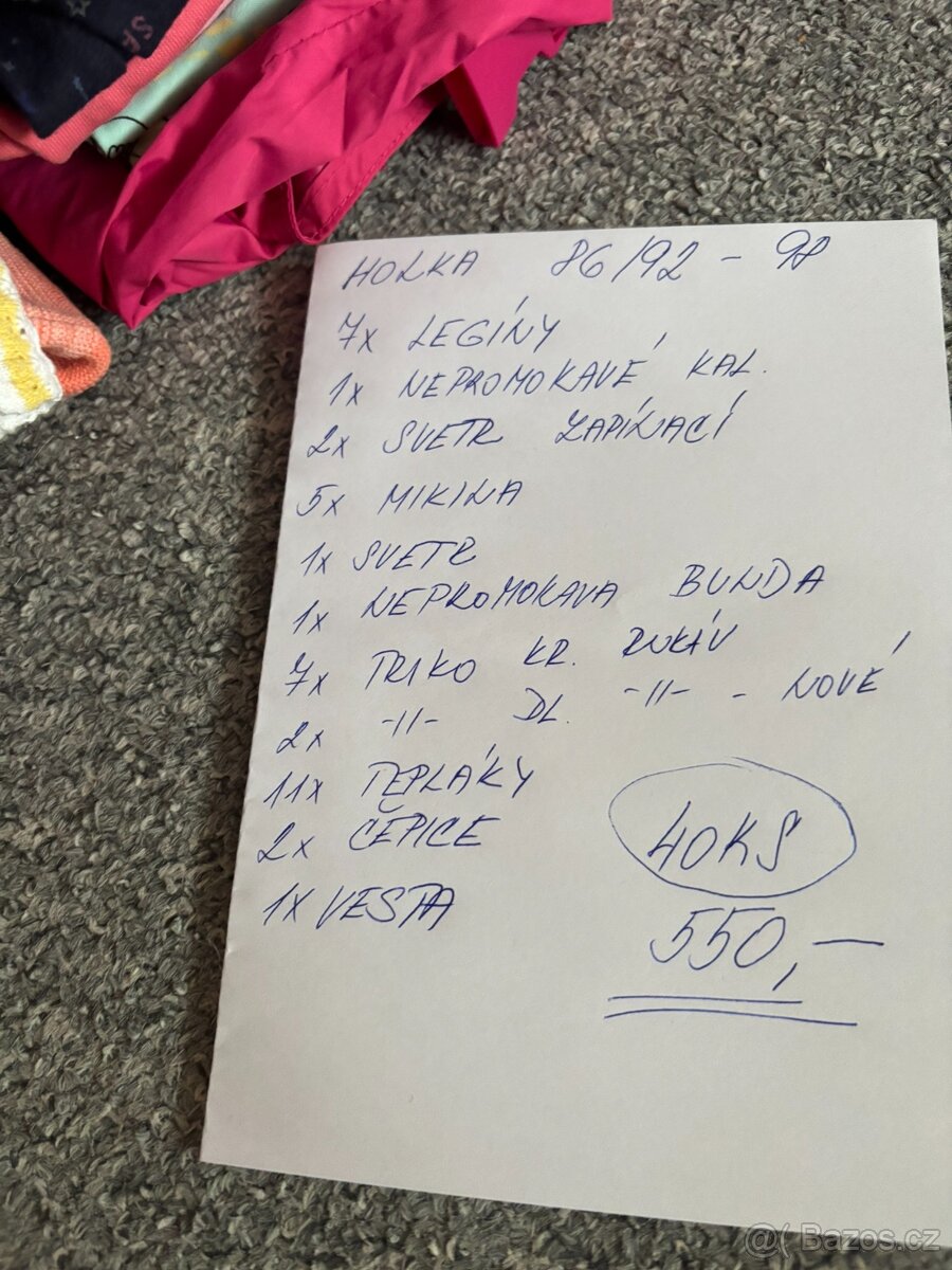 Balík oblečení - holčička 86/92 - 98 - 4