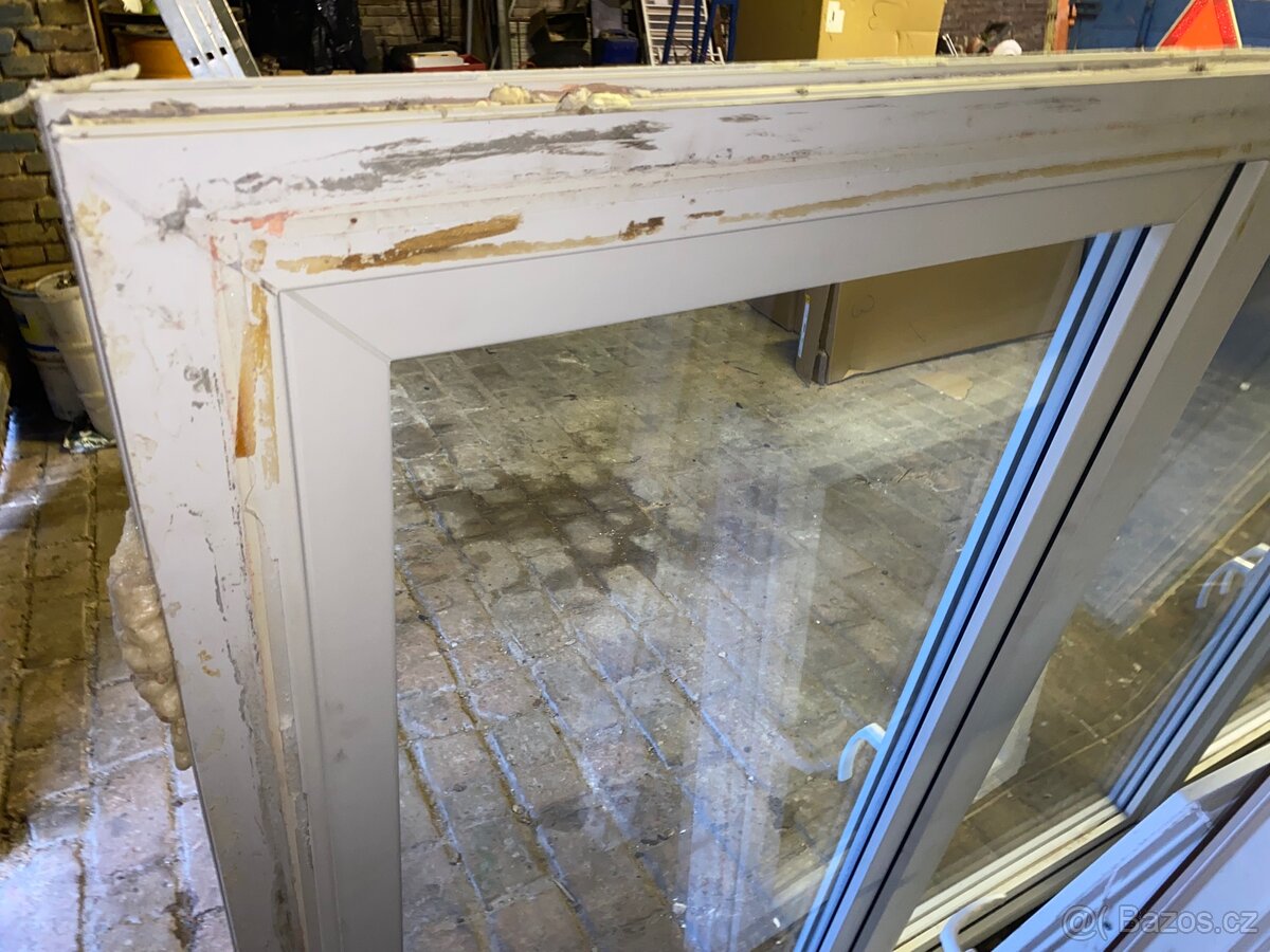 Plastové okno 3křídké 238x150 cm - 4