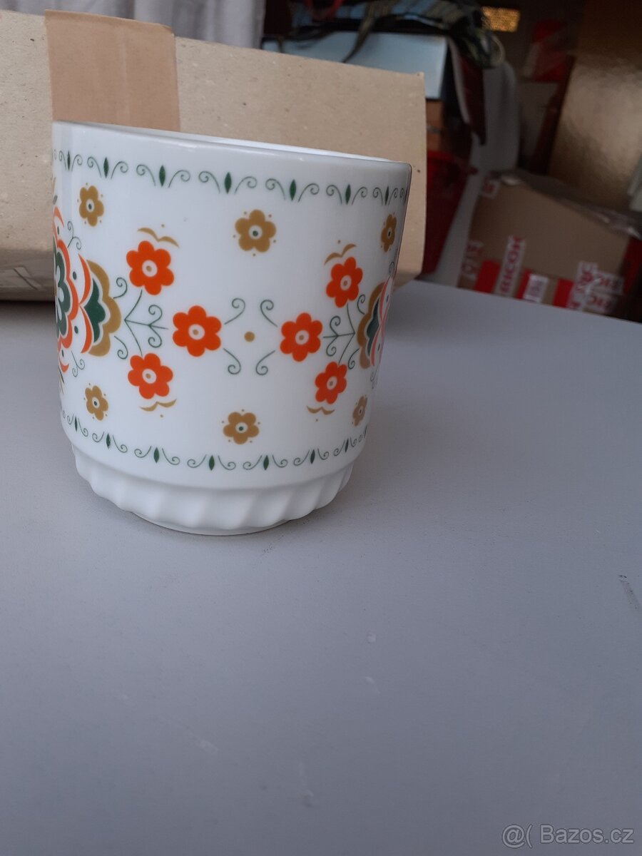 Retro hrnky sada 6 ks - 4