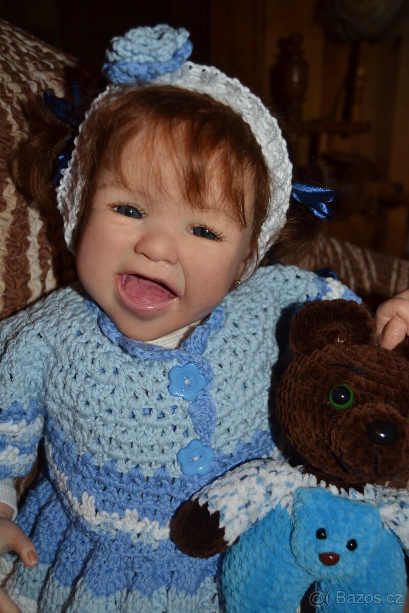 Prodám usměvavé reborn batole Jupiter - 4