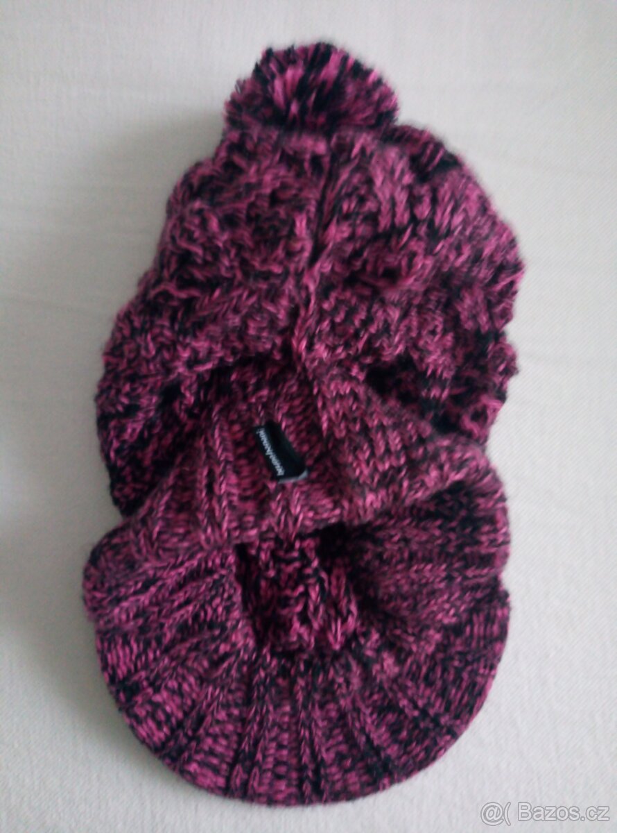 Dívčí čepice BRUNO BANANI,šála,palčáky,2 šátky - 4