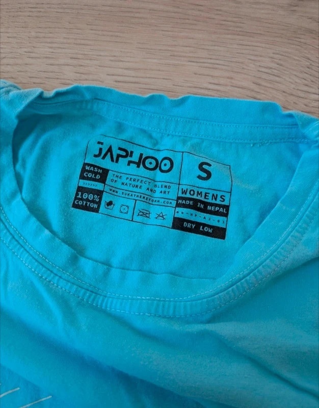 Pohodlné tričko z Nepálu / 100% organická bavlna - 4