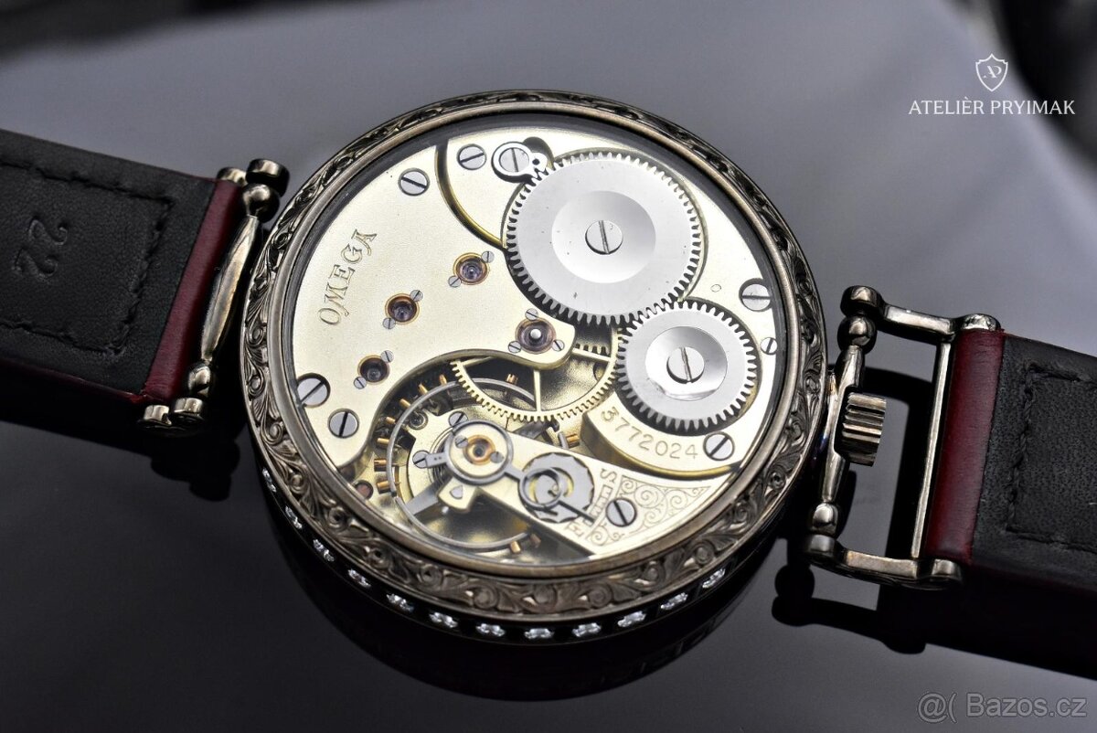 Starožitné švýcarské hodinky OMEGA Chronometre1911 - 4