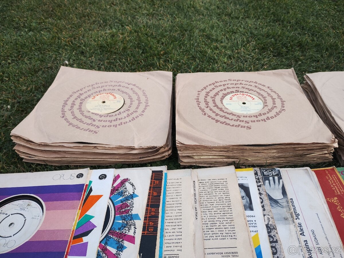 STAROŽITNÉ ORIGINÁLNÍ GRAMOFONOVÉ DESKY - 4