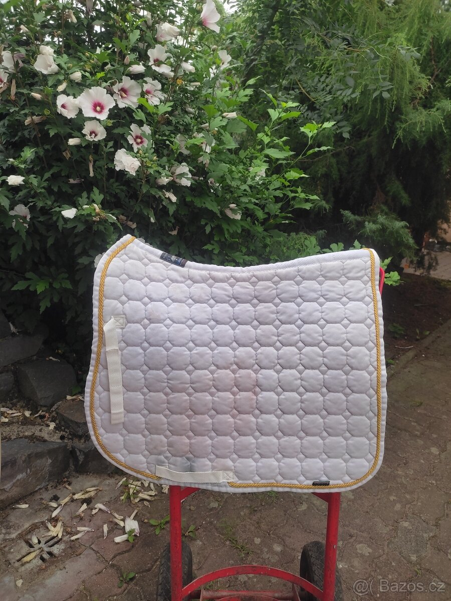 Bílé drezurní dečky Equiline, eskadron - 4