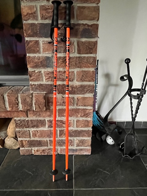 Dětské sjezdové lyže, hůlky - 4