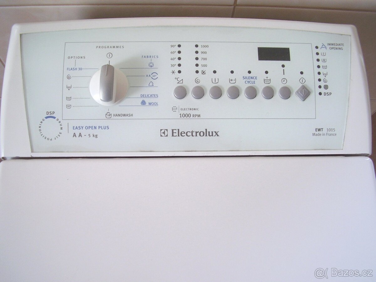 Pračka ELECTROLUX s vrchním plněním - 4
