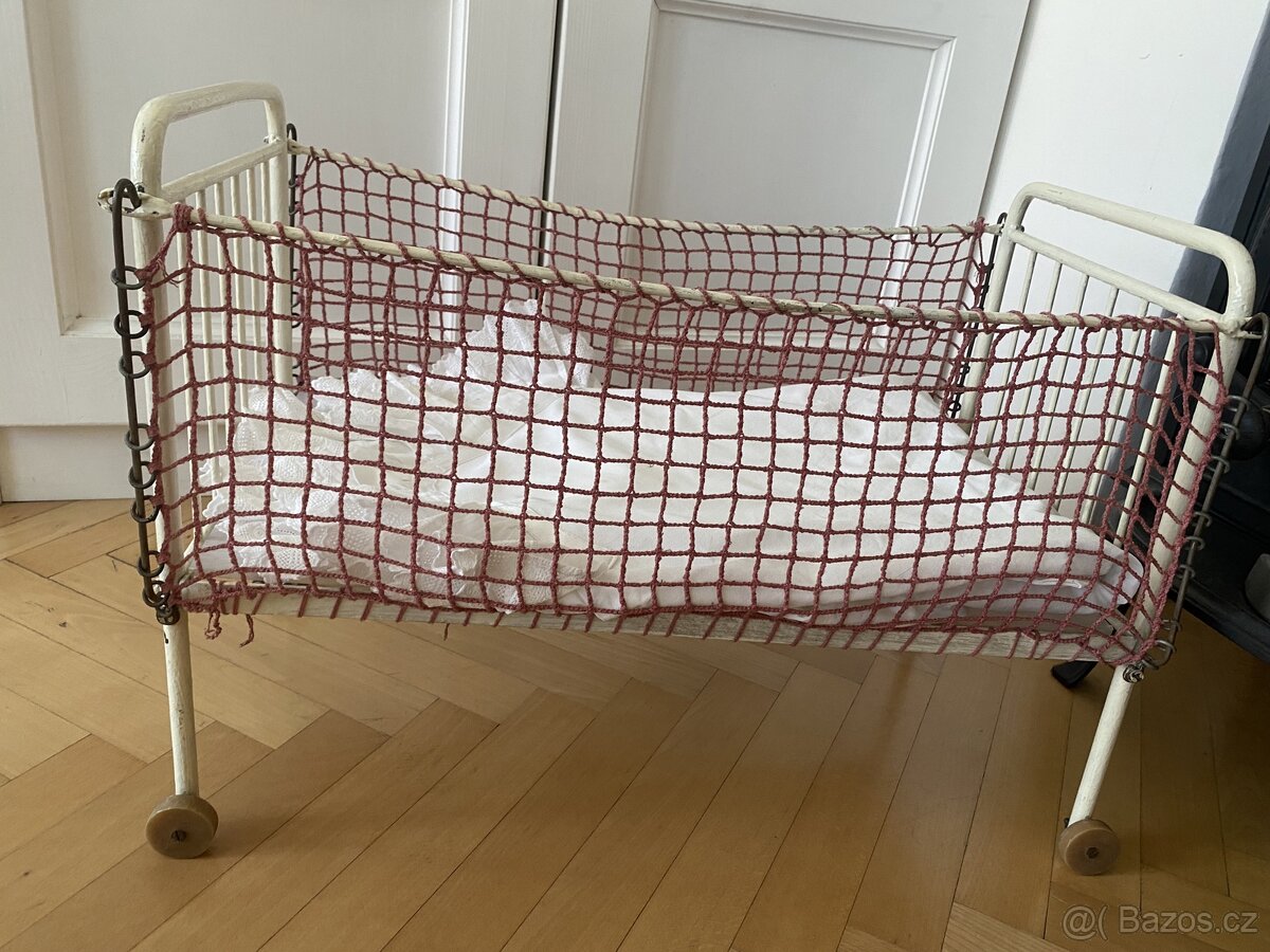 Dětská postýlka starožitná - 4