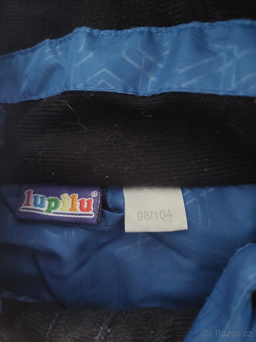 Zimní bunda modrá - 4