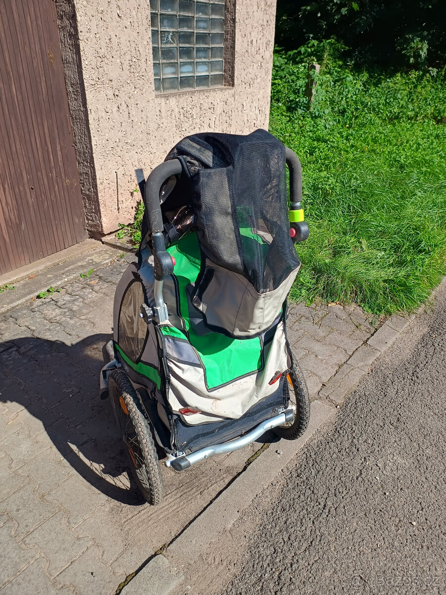 Vozík za kolo - pro 1 dítě - 4